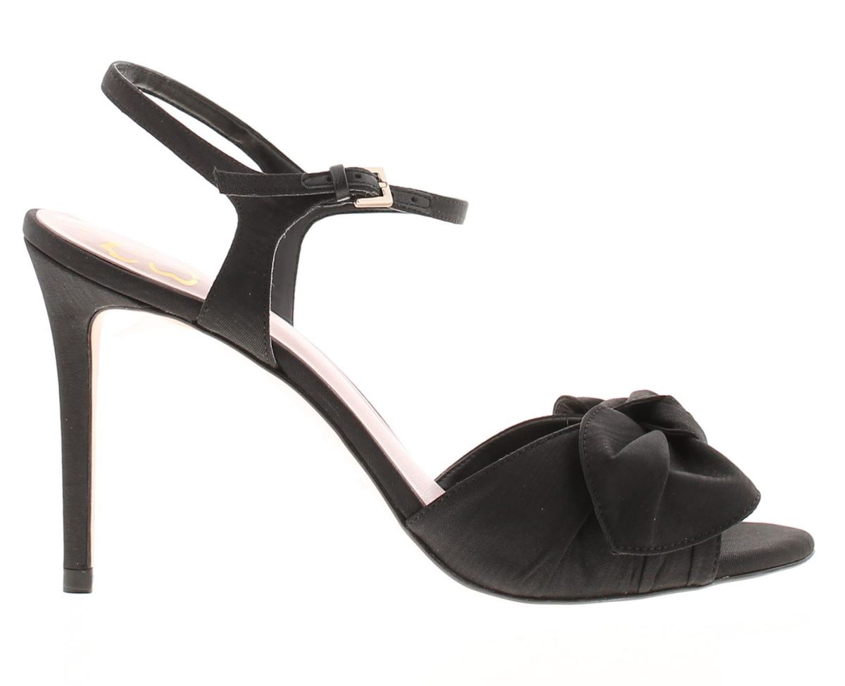Stiletto-Sandaletten mit Schleifen-Detail