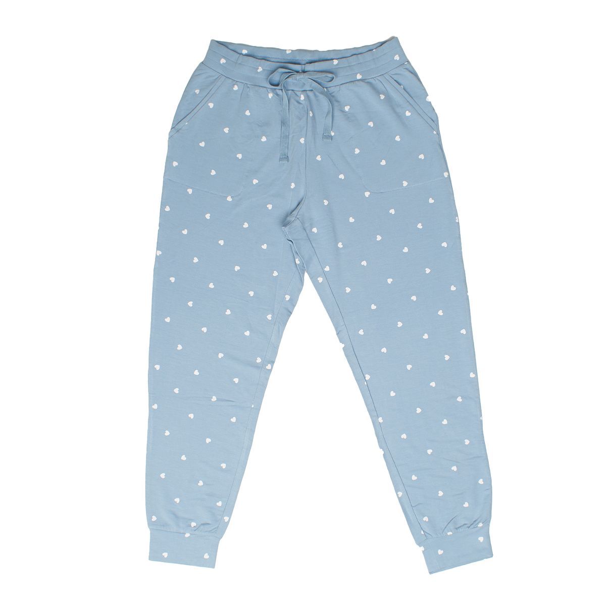 Loungewear-Jogger mit Herzmuster