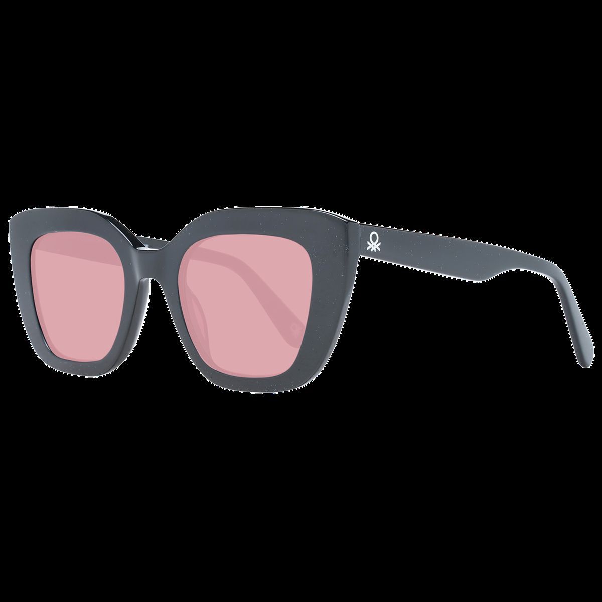 Eckige Cateye-Sonnenbrille mit getönten Gläsern
