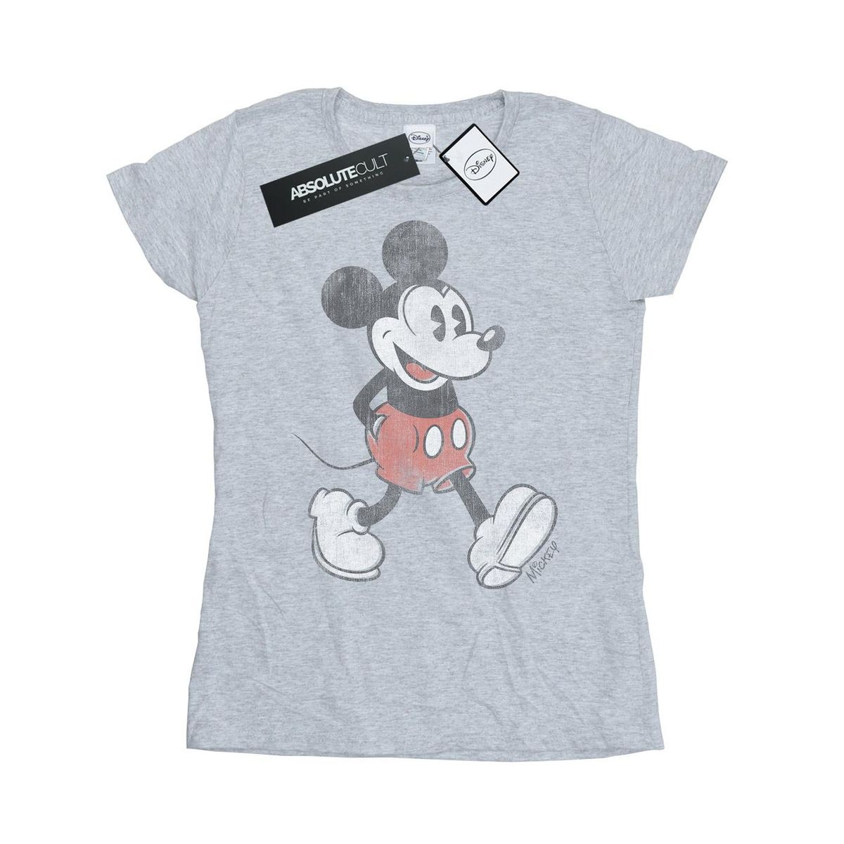 Vintage Micky Maus Grafik-T-Shirt
