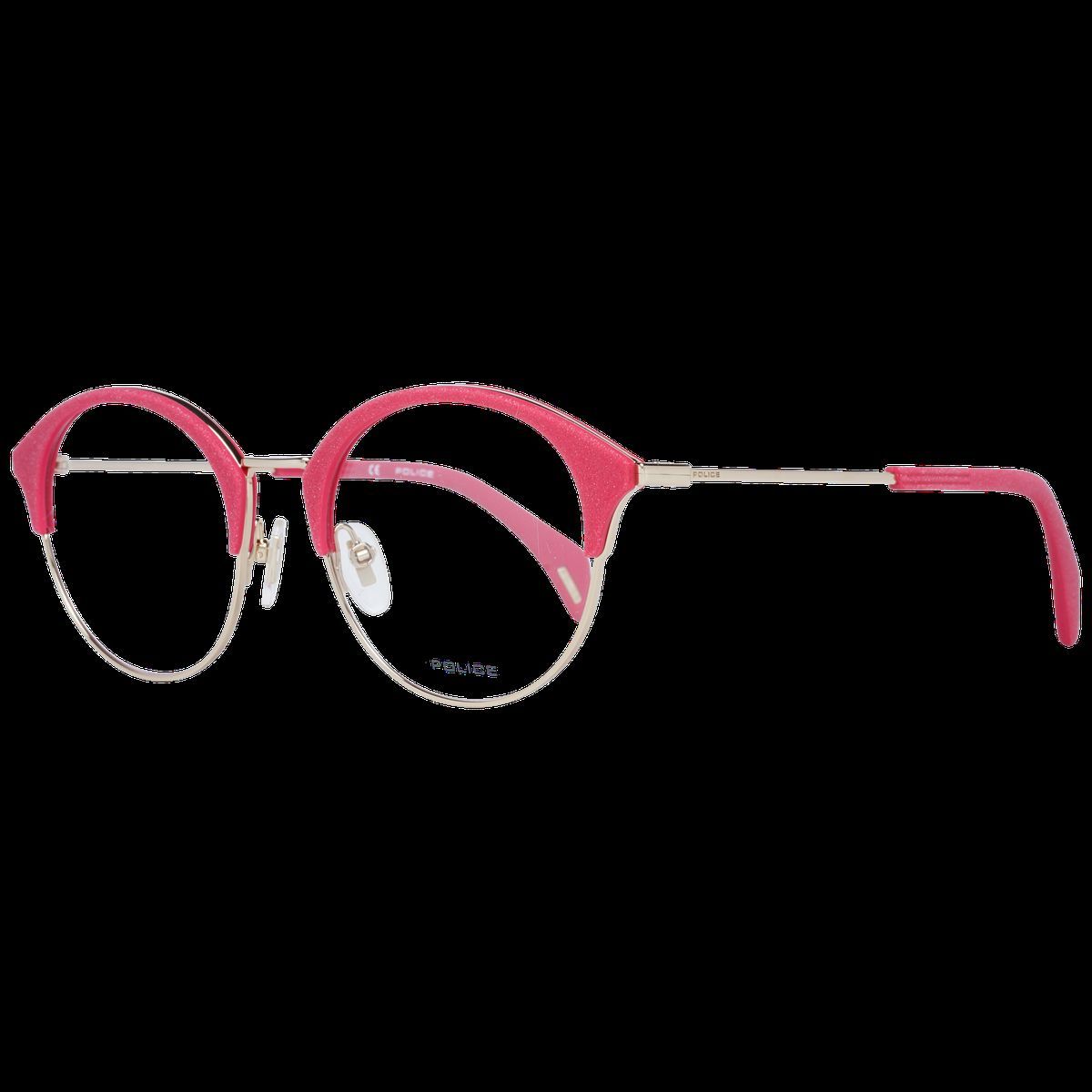 Glitzernde zweifarbige runde Brille