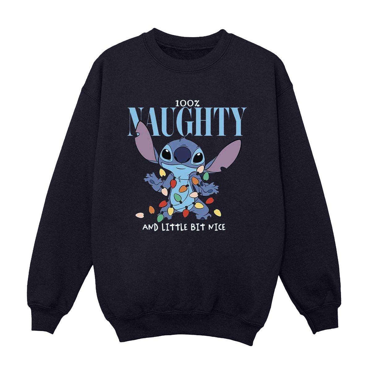 Stitch Naughty and Nice Sweatshirt