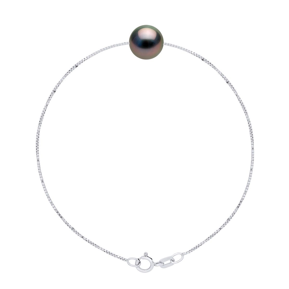 Minimalistisches Armband mit Tahiti-Perle