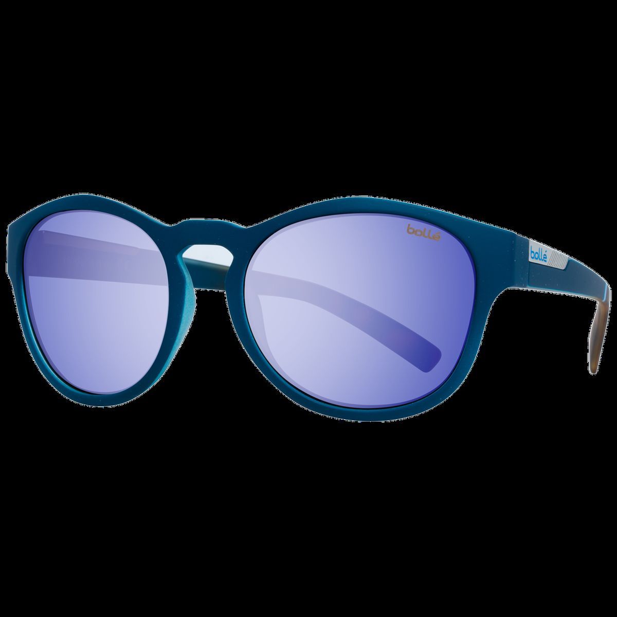 Abgerundete verspiegelte Lifestyle-Sonnenbrille