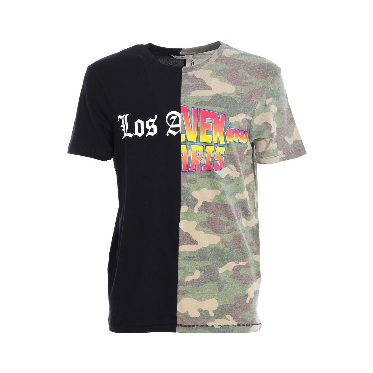 Streetwear T-Shirt im Split-Design