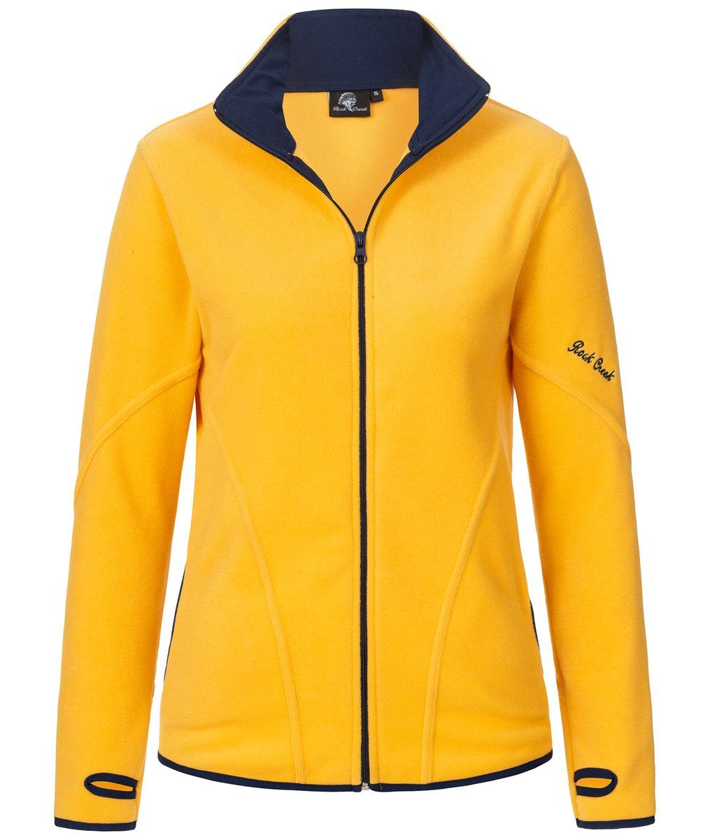 Leichte Fleecejacke mit Reißverschluss