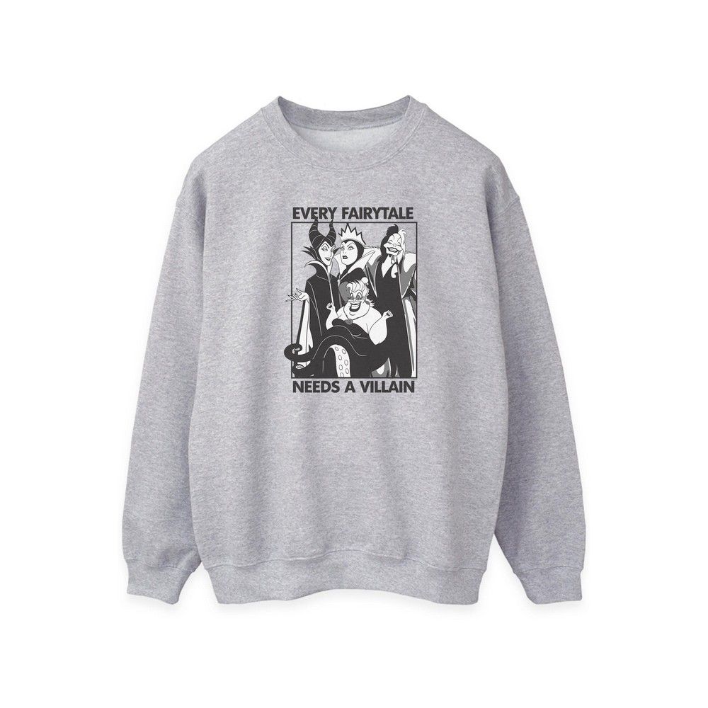 Klassisches Disney Bösewicht Grafik-Sweatshirt