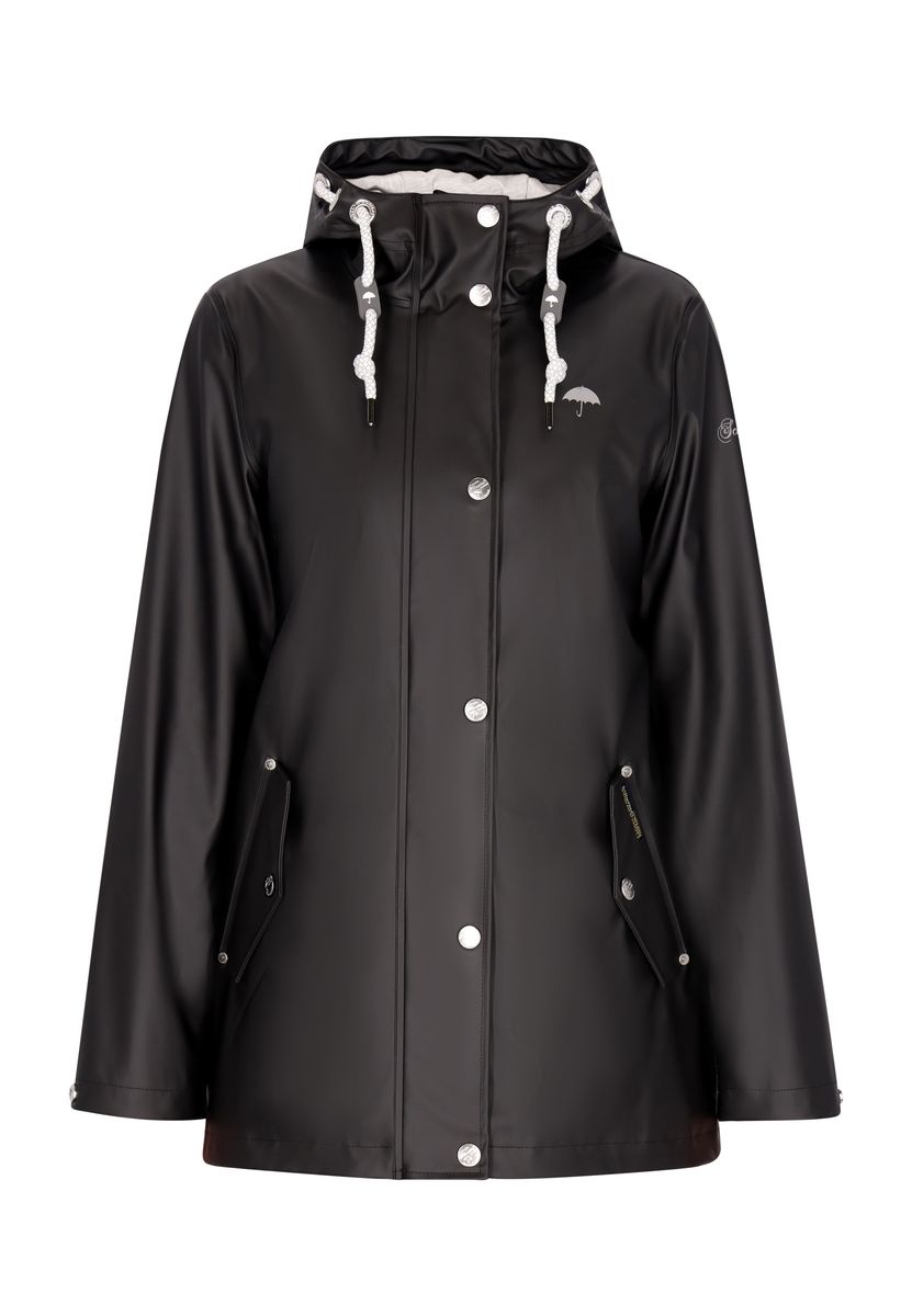 Funktionale Regenjacke mit Kapuze