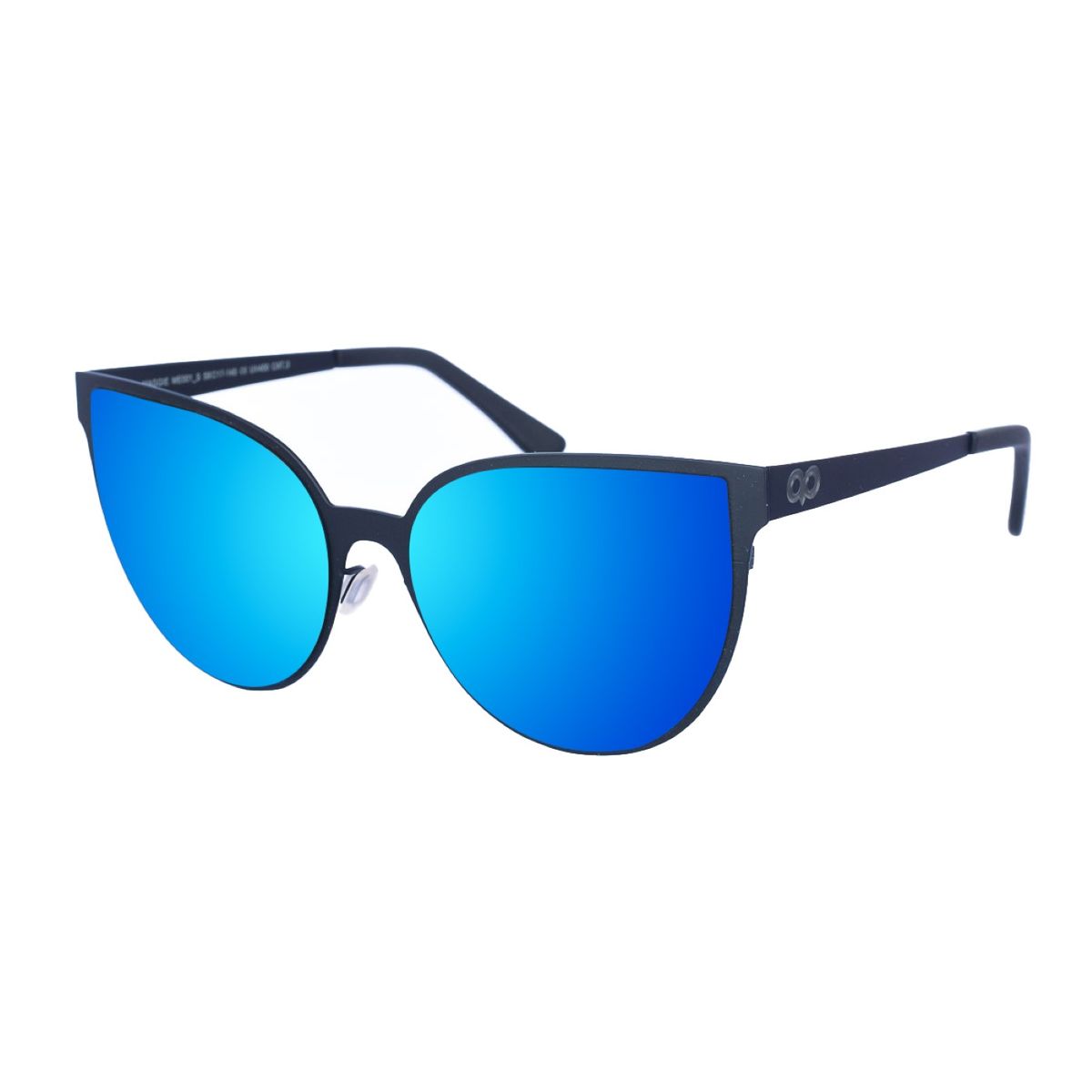 Markante metallische Cat-Eye-Sonnenbrille