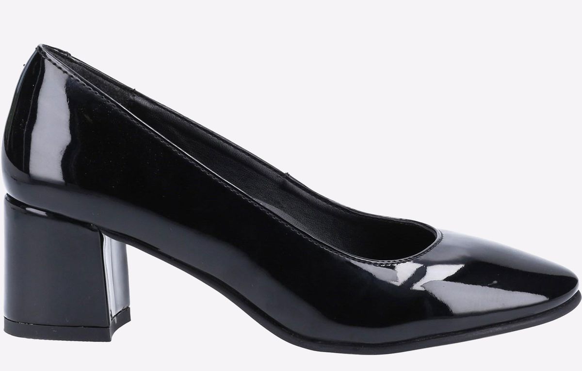 Klassische Lackleder Court Schuhe