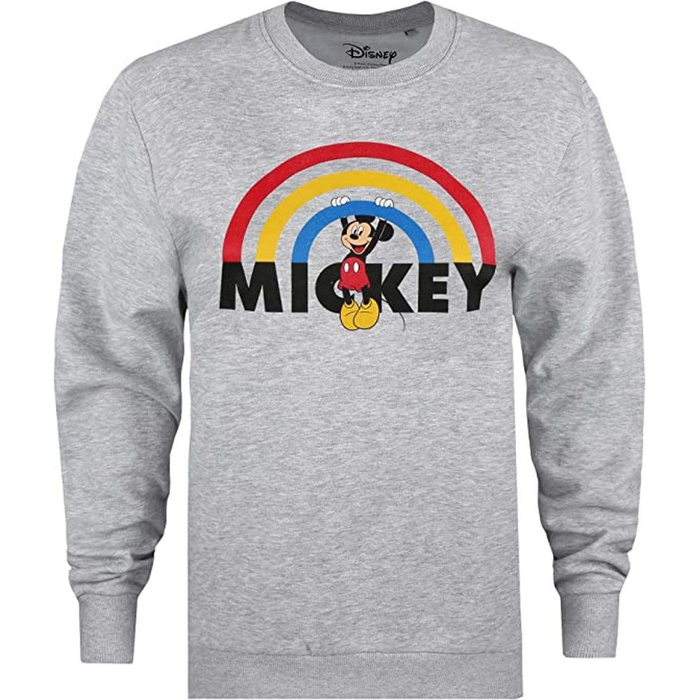 Mickey Mouse Regenbogen Grafik Sweatshirt