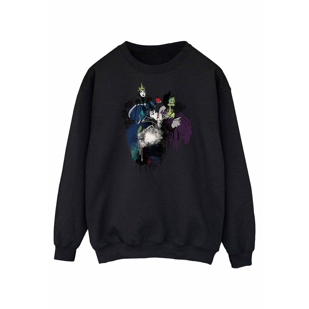Disney Villains Sweatshirt mit Skizzen-Grafik