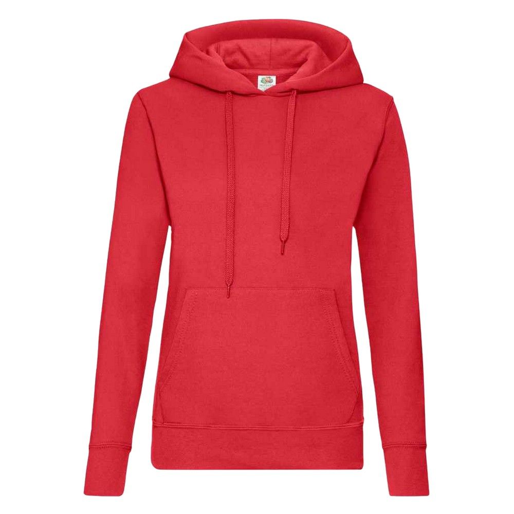 Taillierter Kapuzenpullover aus Baumwollmix