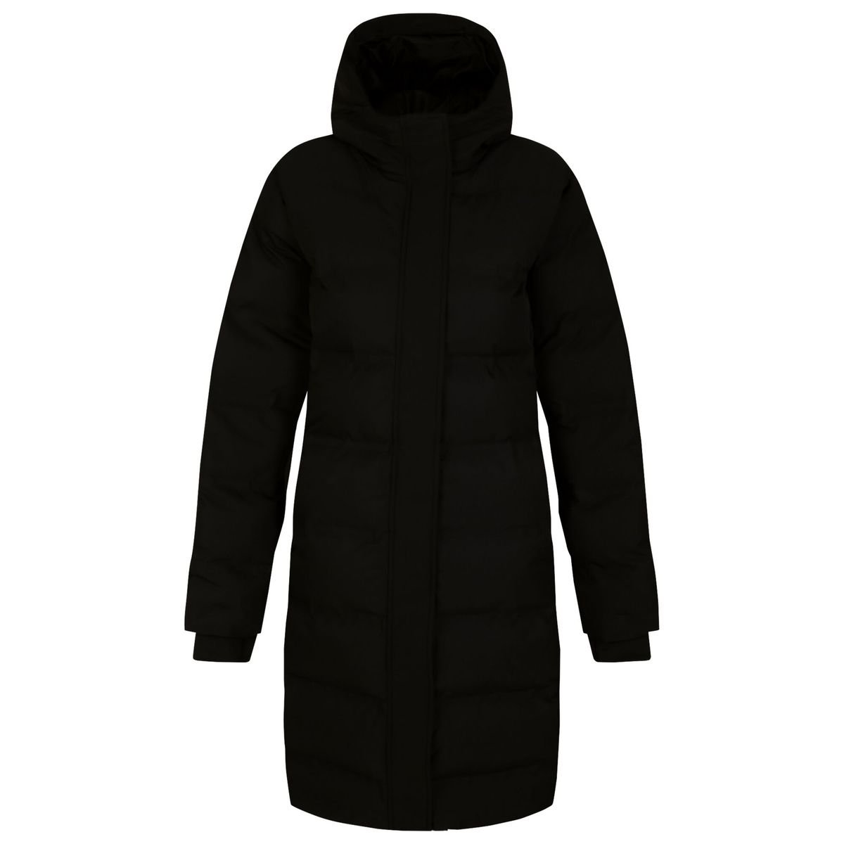Langer Gesteppter Kapuzenparka