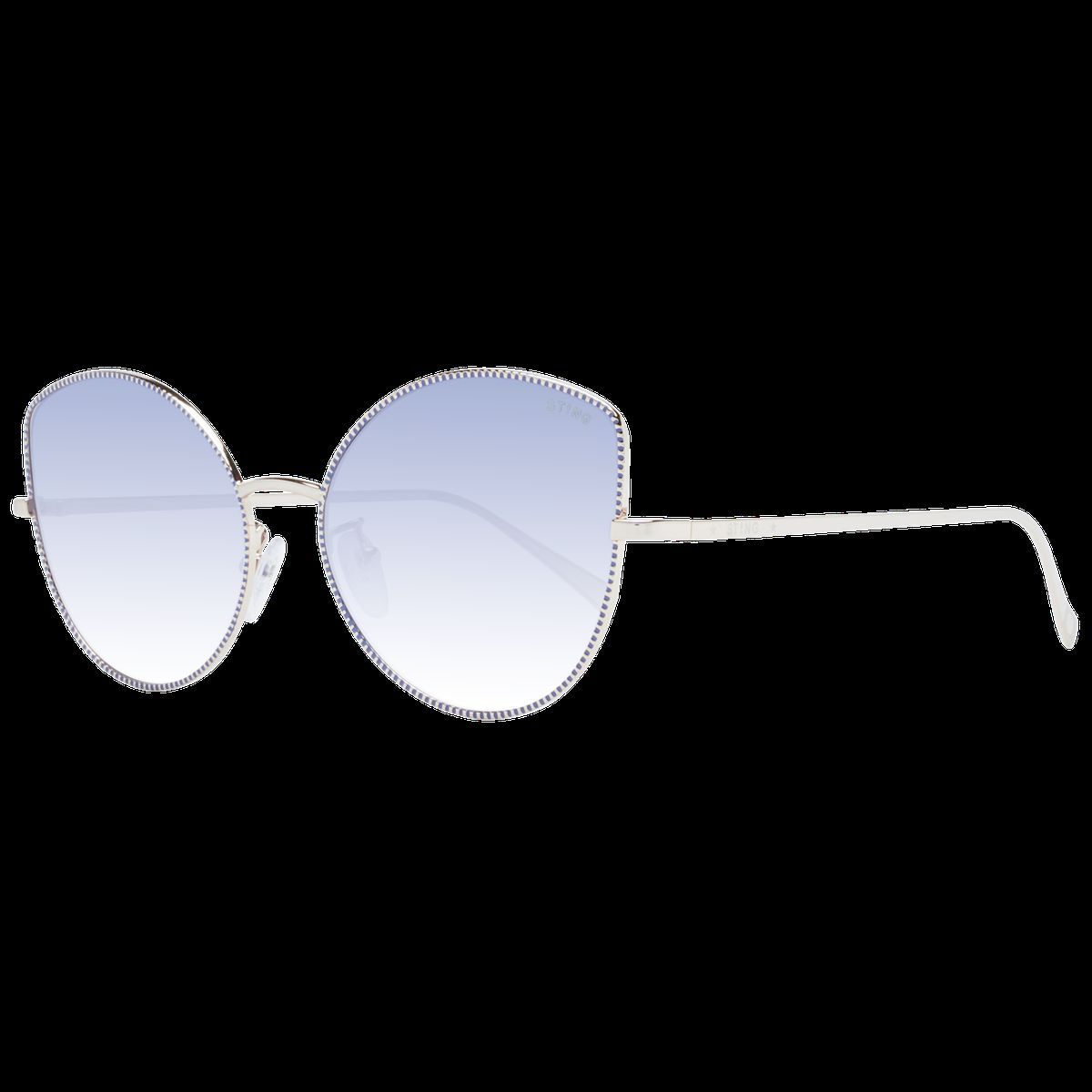 Cat-Eye-Sonnenbrille mit Strukturrand