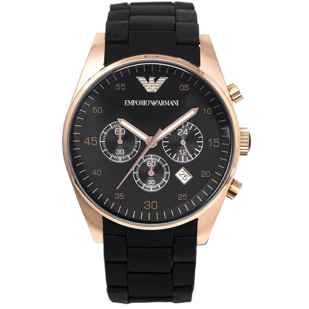 Chronograph Sportuhr in Roségold