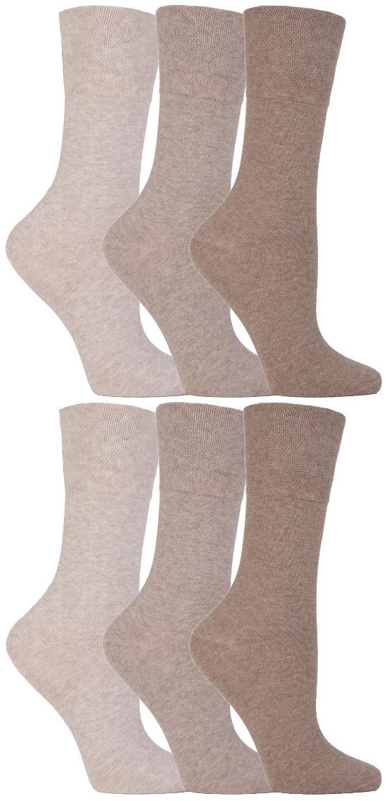 Nicht einschnürende Socken mit Honigkamm-Oberteil