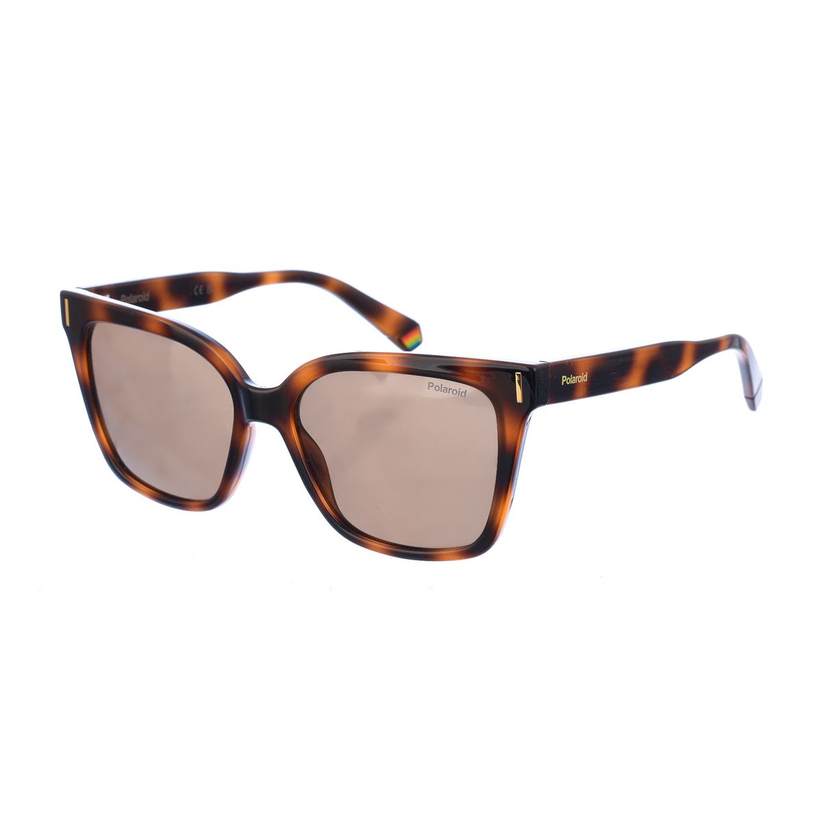 Übergroße Sonnenbrille aus Acetat in Schildpatt-Optik