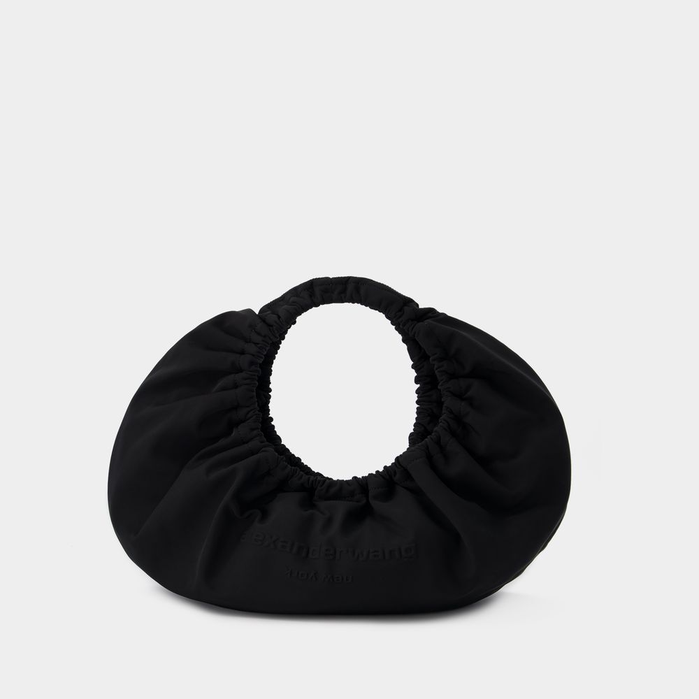 Gepolsterte Nylon Crescent Hobo-Tasche