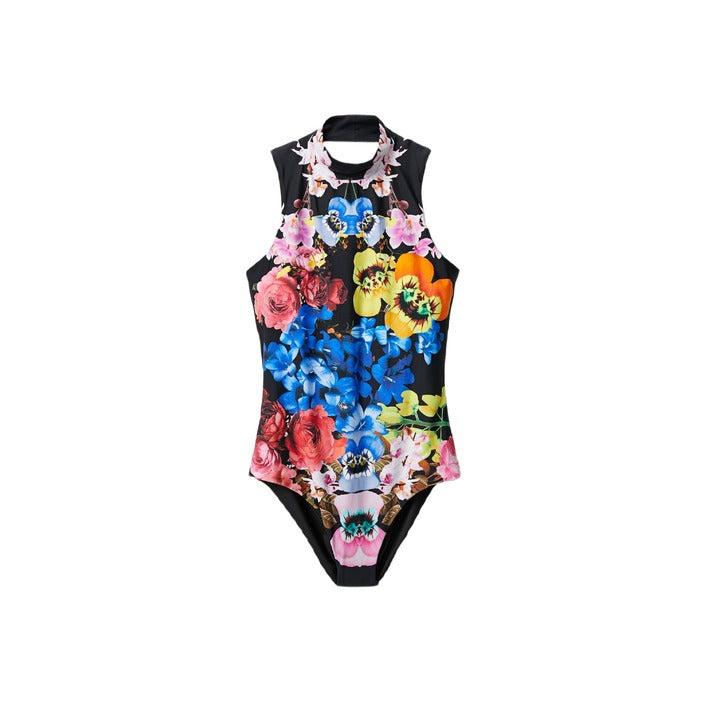 Bunter Body mit Blumenprint