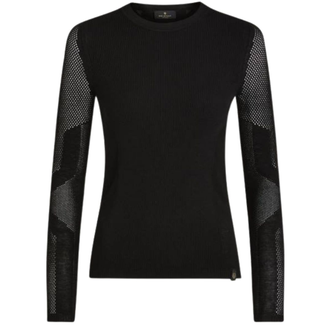 Langarmshirt mit Mesh-Einsätzen