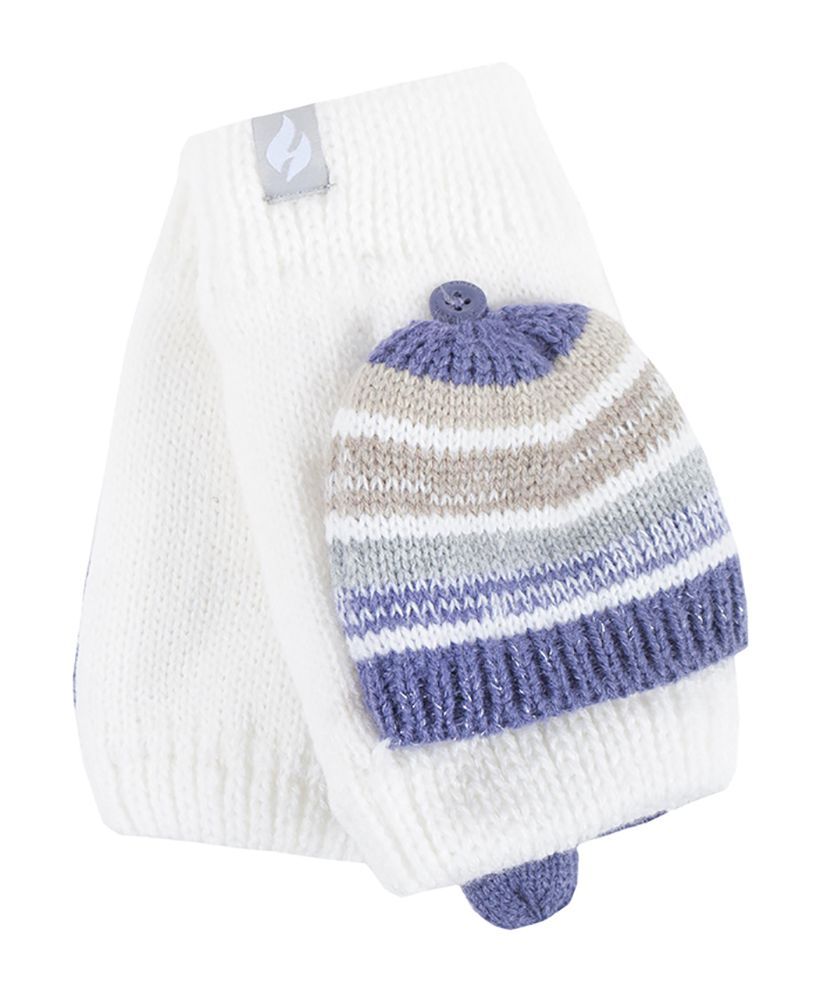 Gestrickte Thermo-Klappfäustlinge