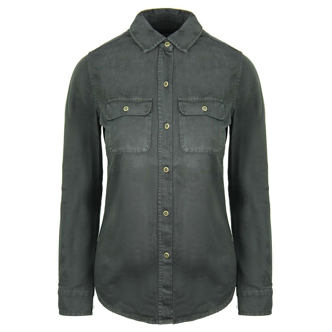 Utility-Hemd im Denim-Stil