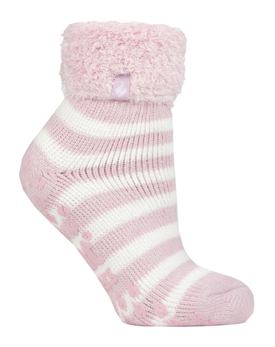 Flauschige rutschfeste Thermo-Haussocken