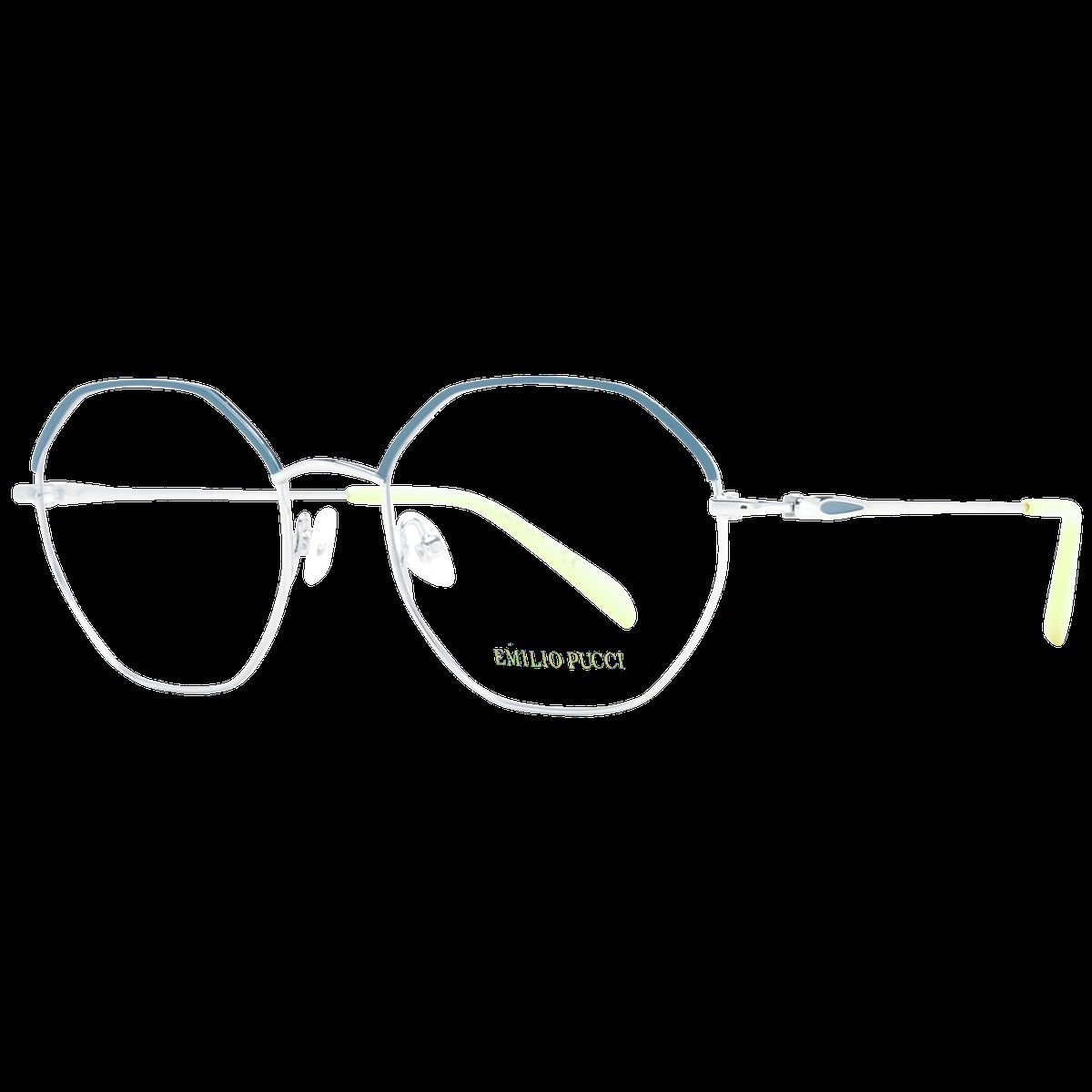 Geometrische Zweifarbige Runde Brille
