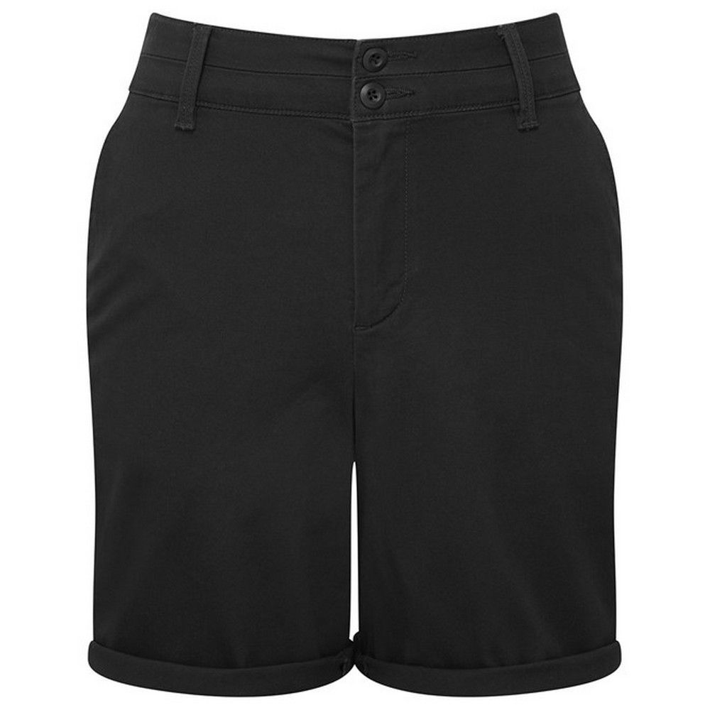 Klassische Chino-Shorts mit Rollsaum