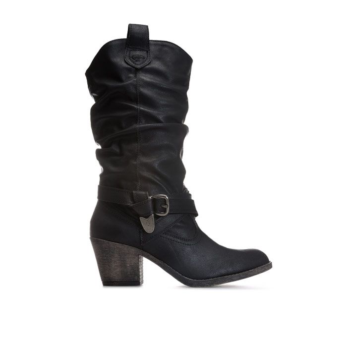 Lässige halbhohe Westernstiefel