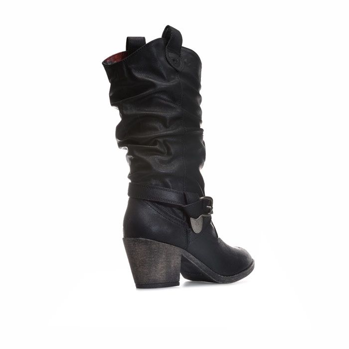 Lässige halbhohe Westernstiefel