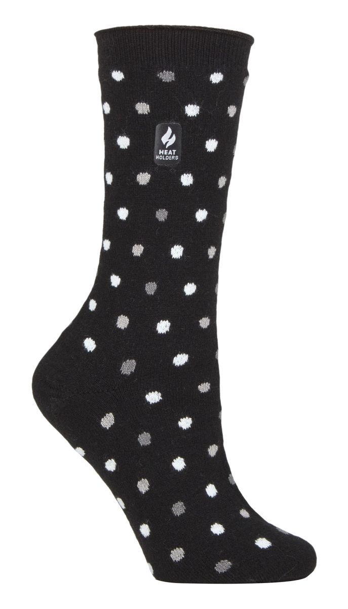 Thermosocken mit Polka-Dot-Muster