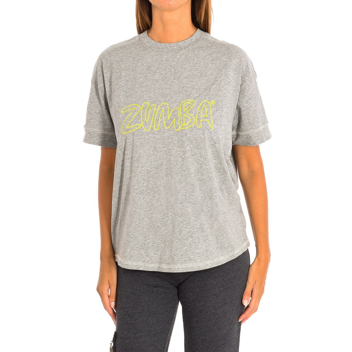 Locker geschnittenes Grafik-Baumwoll-T-Shirt
