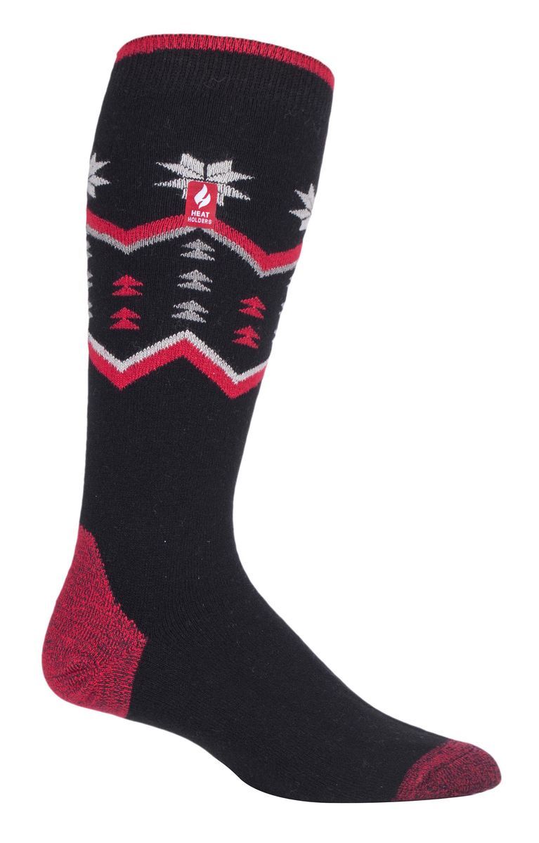 Thermoskistrümpfe mit Nordic-Muster
