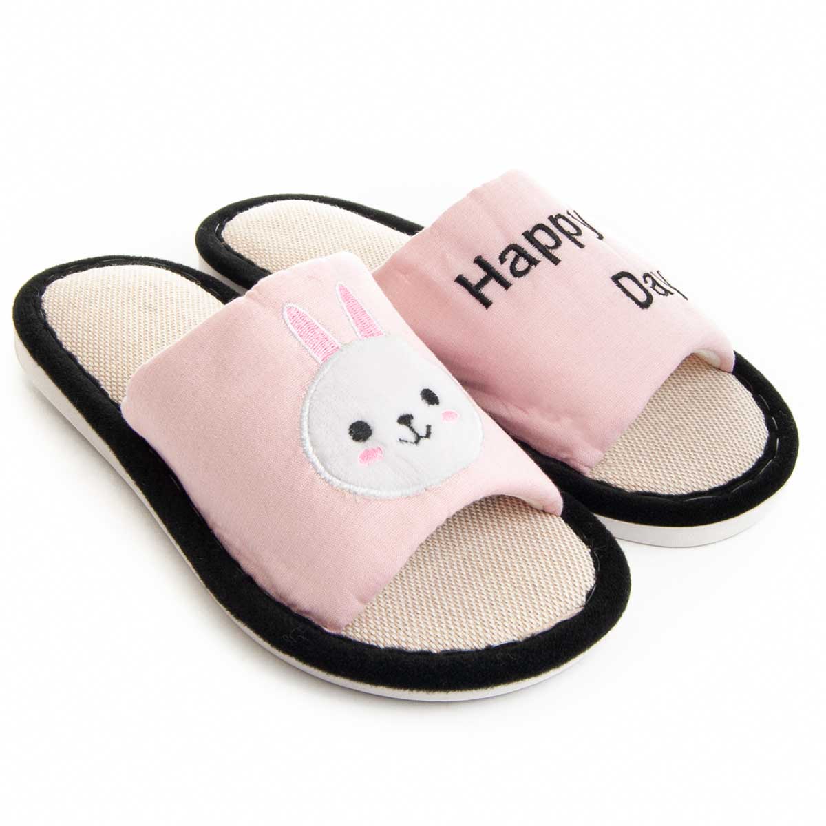 Süße Indoor-Slides mit Hasen-Motiv