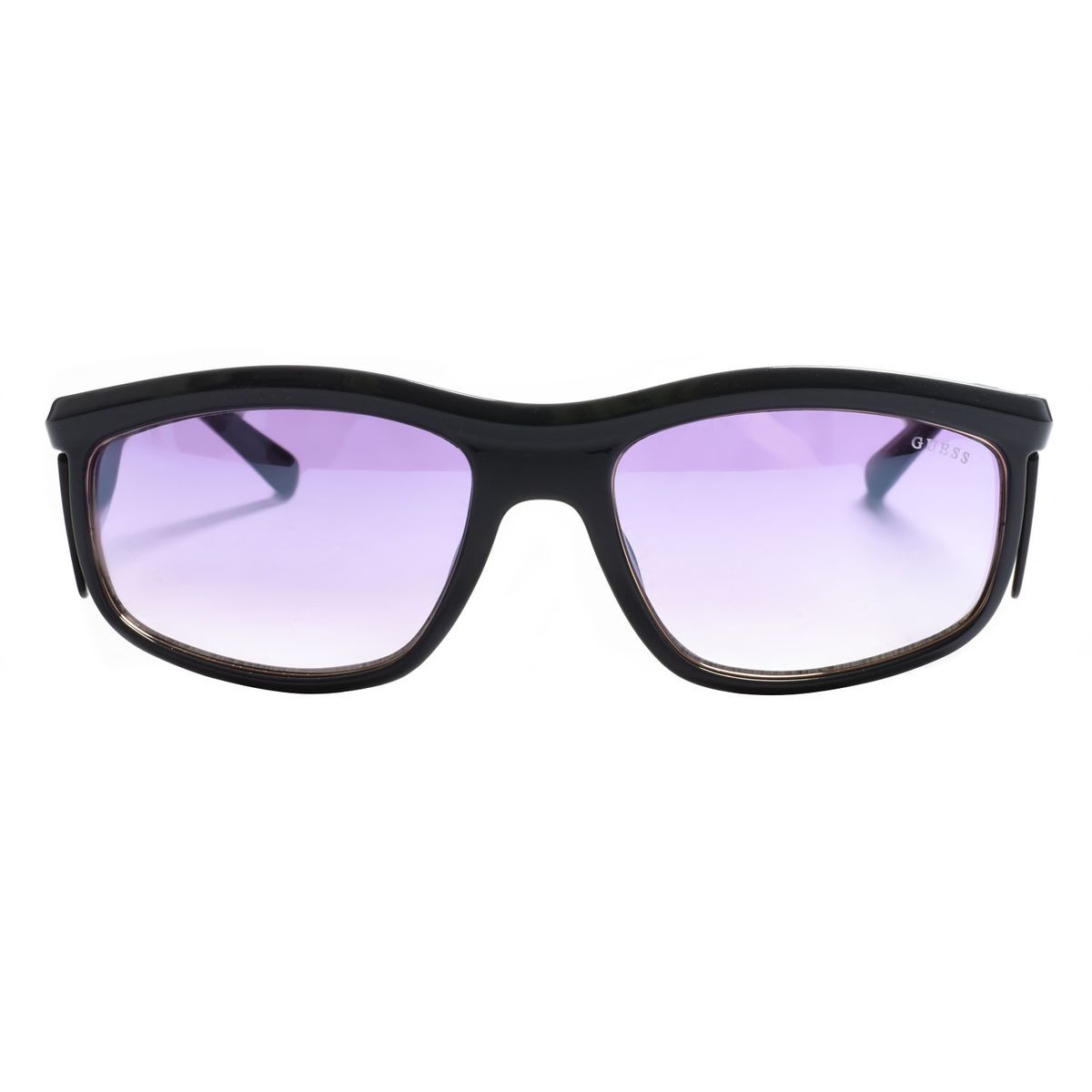 Rechteckige Acetat-Sonnenbrille mit Seitenschutz