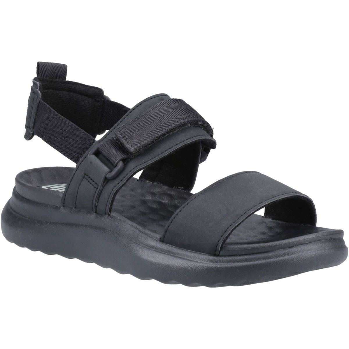 Sportliche Mono-Riemchensandalen aus Textil