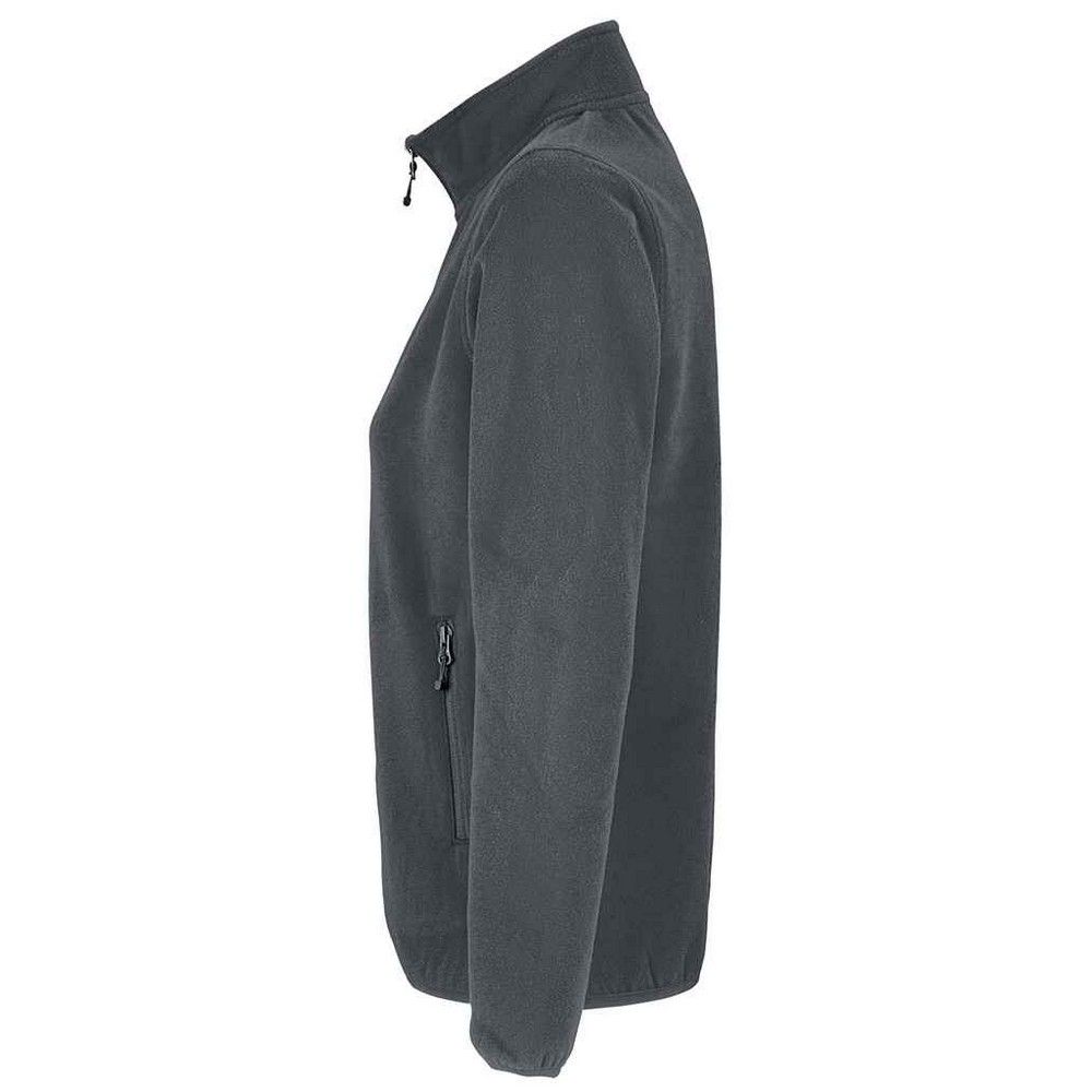 Recycelte Microfleece-Jacke mit Reißverschluss