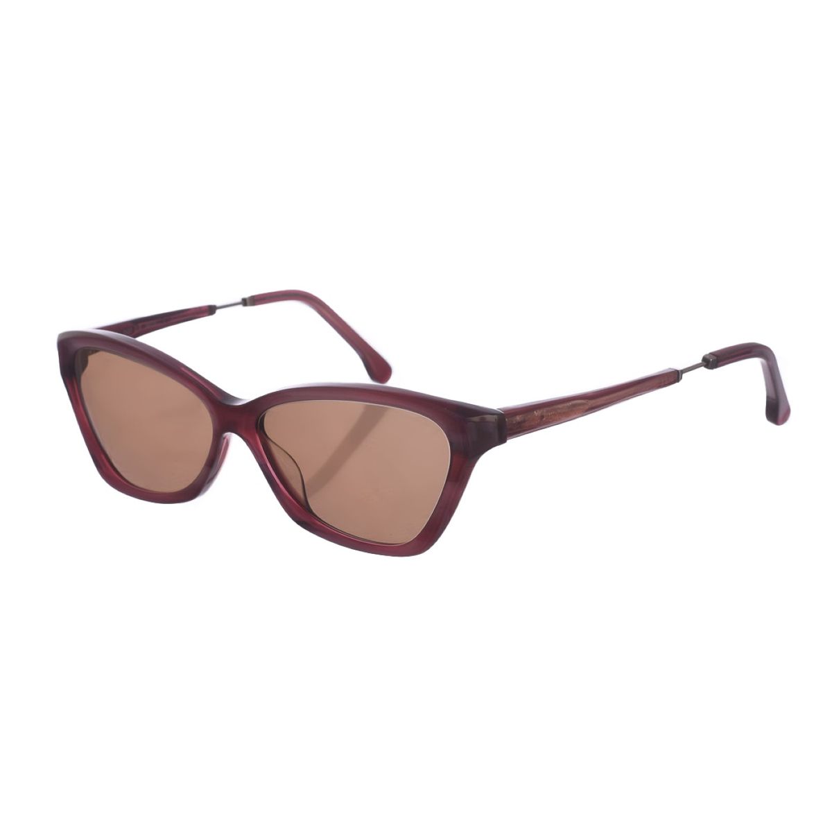 Marmorierte Cat-Eye Acetat Sonnenbrille