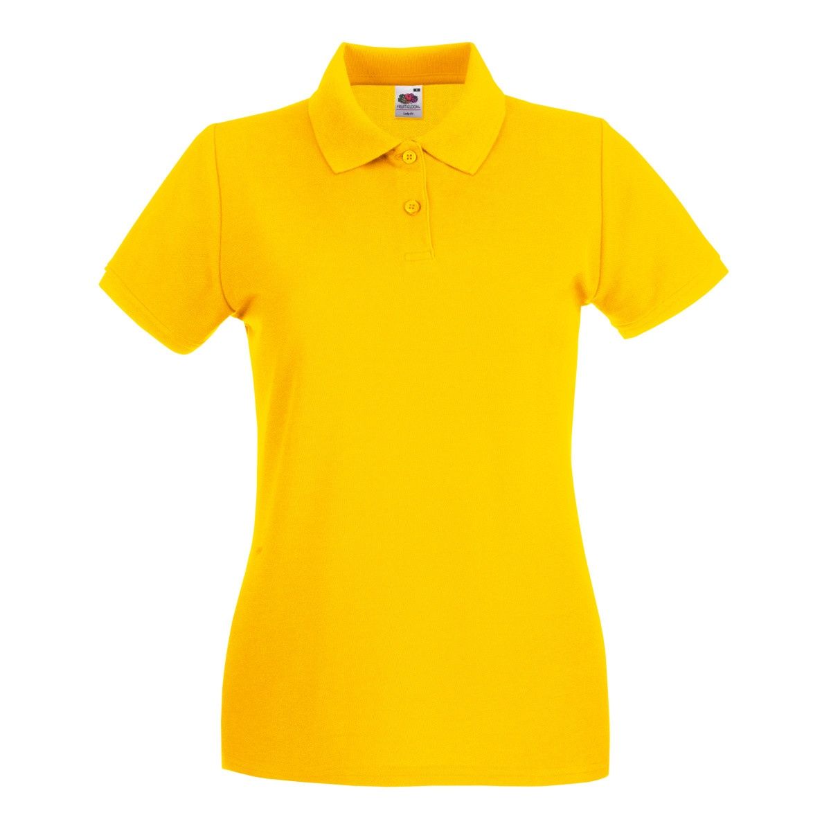 Tailliertes Kurzarm-Baumwoll-Polo