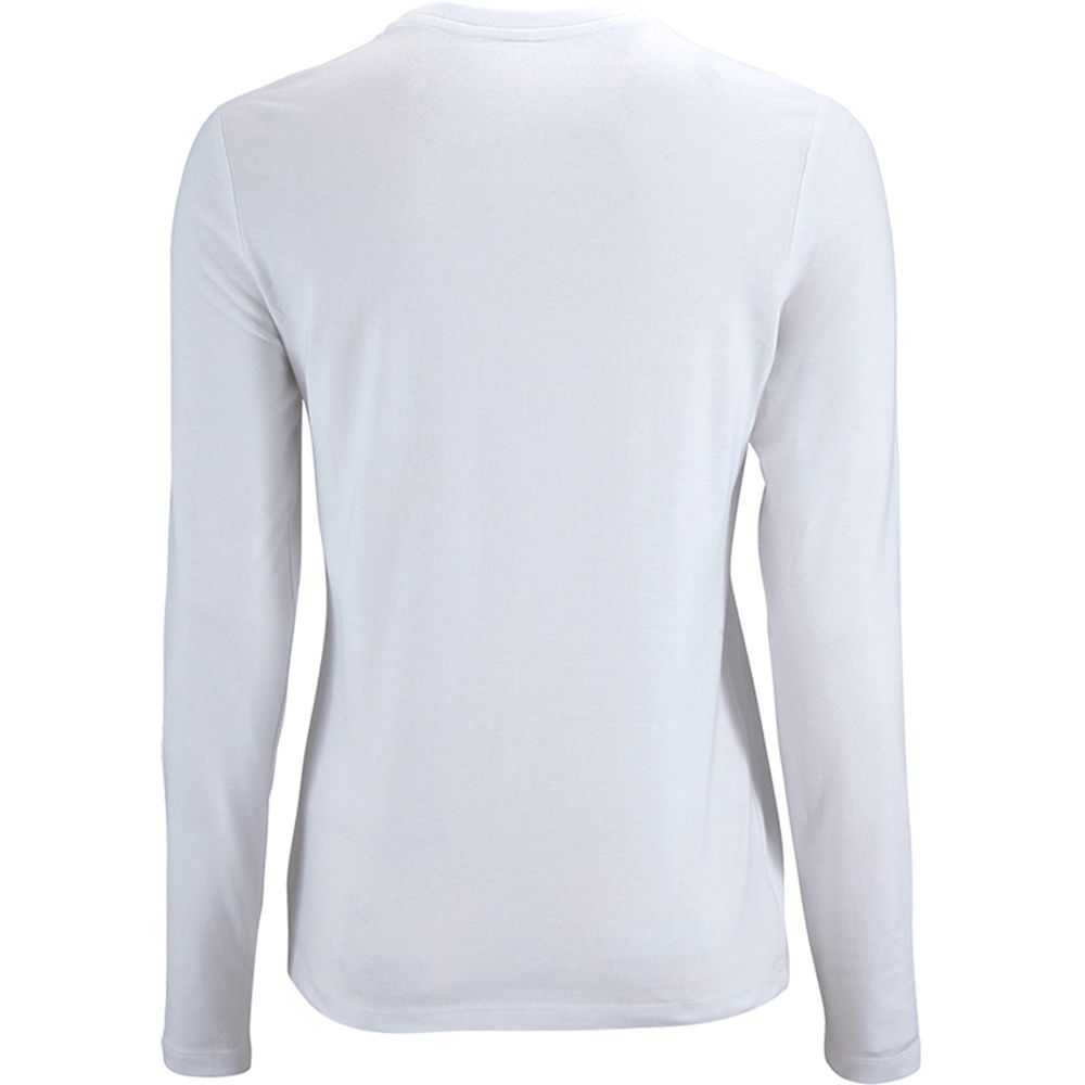 Klassisches Langarmshirt aus Baumwolle