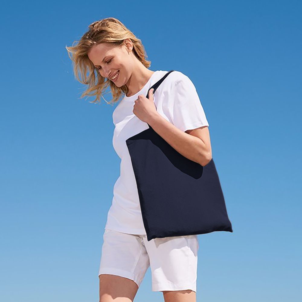 Nachhaltige Stofftasche aus Recycling-Baumwolle