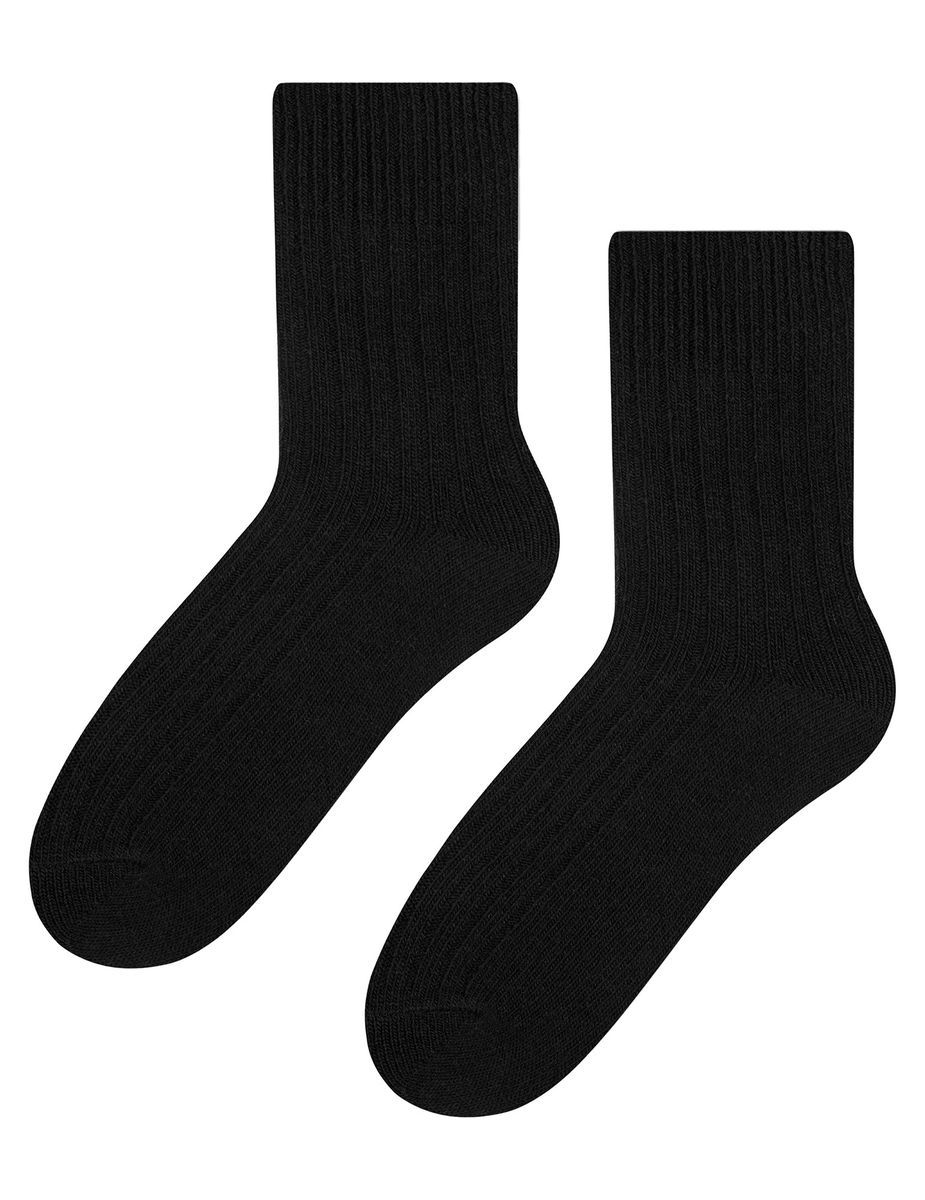 Gerippte Essentials aus Wollmischung