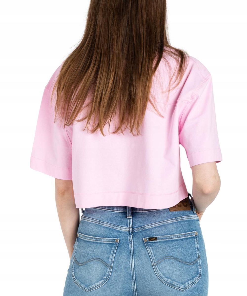 Kurzes T-Shirt mit Grafikprint