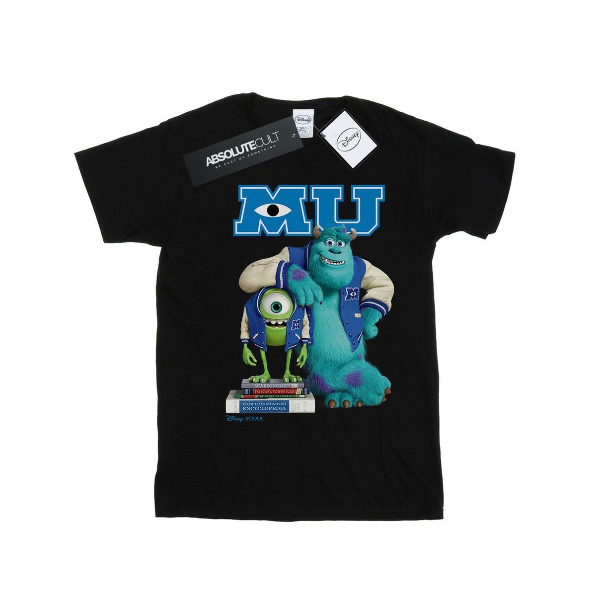 Monsters University Grafik-Shirt Boyfriend-Stil