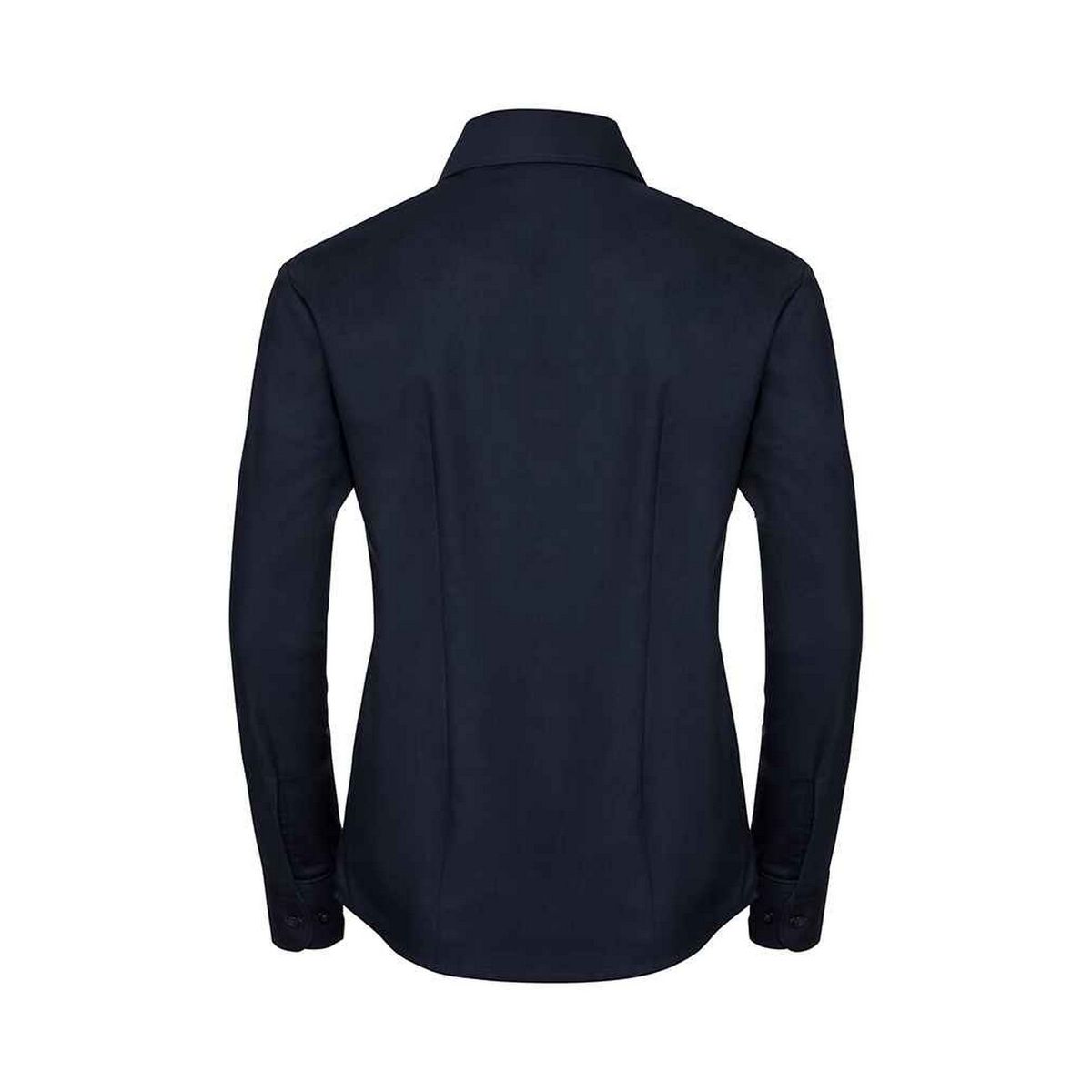 Tailliertes Oxford-Langarmhemd