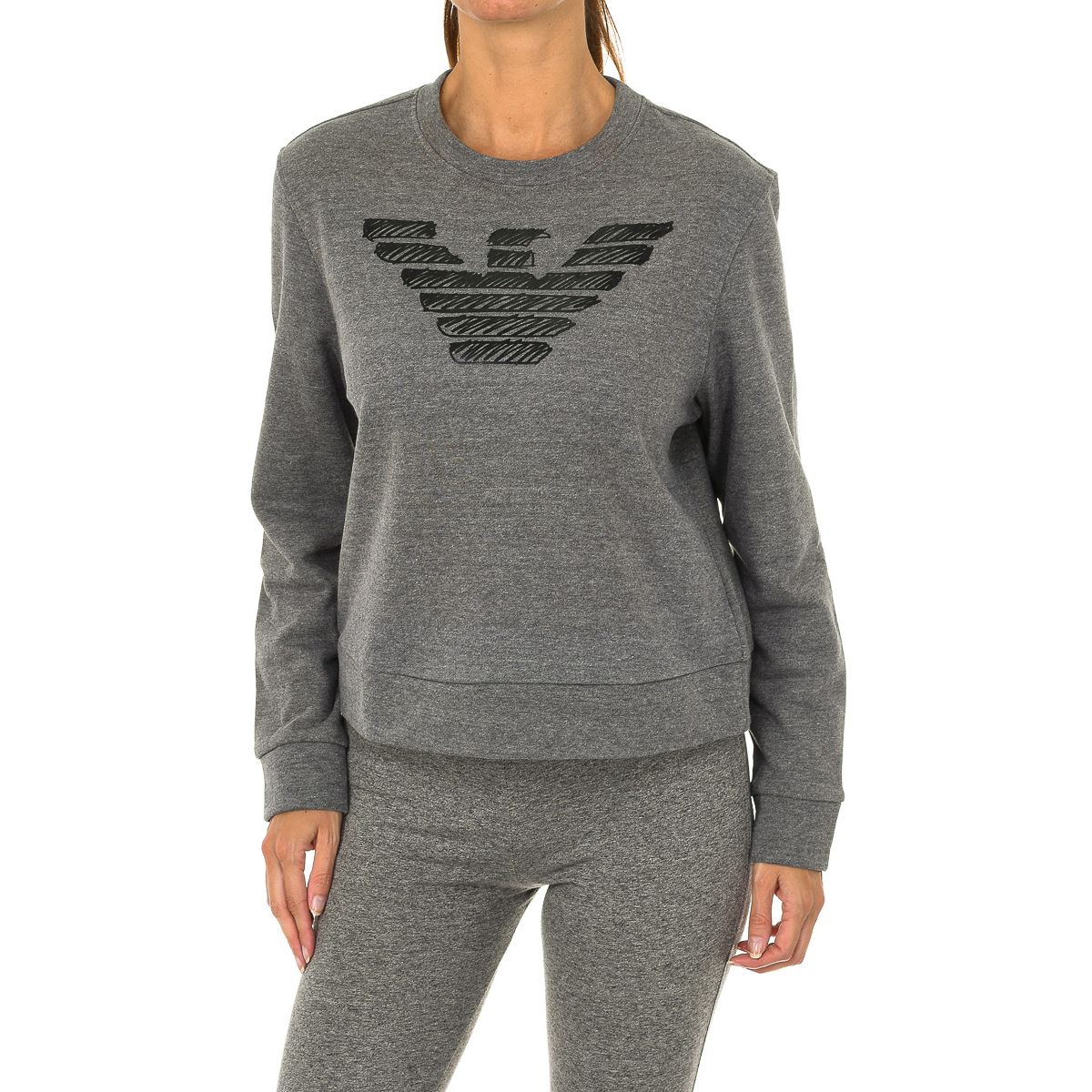 Sweatshirt mit charakteristischem Adler-Logo