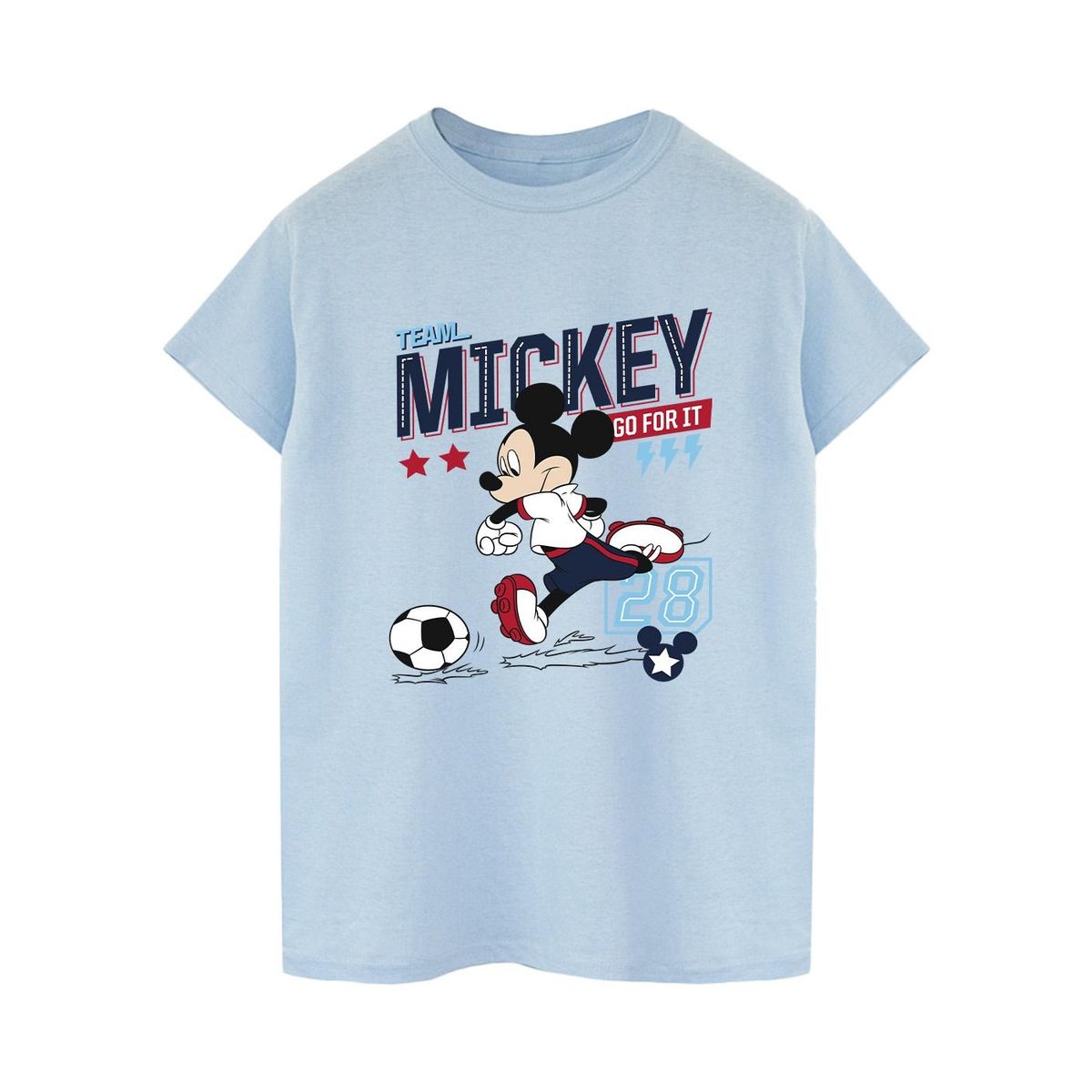 Mickey Mouse Fußball Grafik-T-Shirt