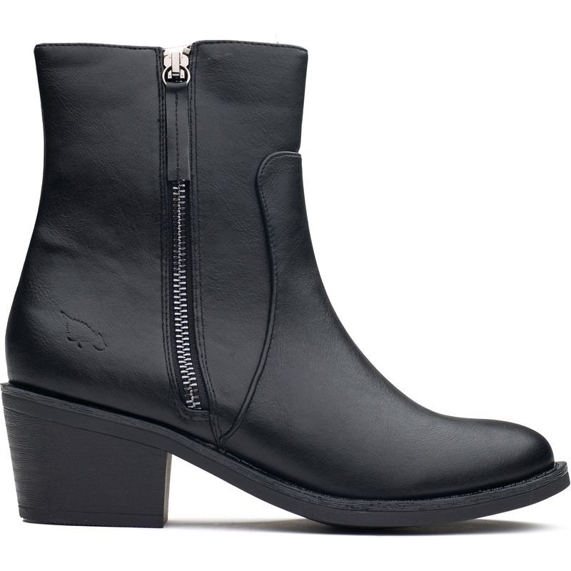 Klassische Stiefeletten mit Blockabsatz